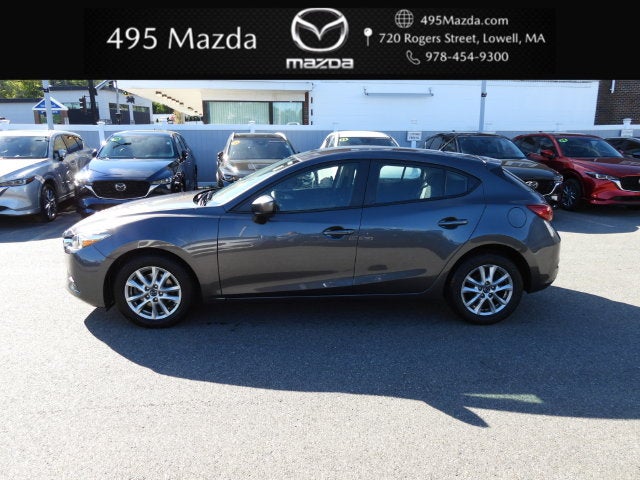 Used 2018 Mazda Mazda3 Sport with VIN 3MZBN1K73JM204491 for sale in Lowell, MA