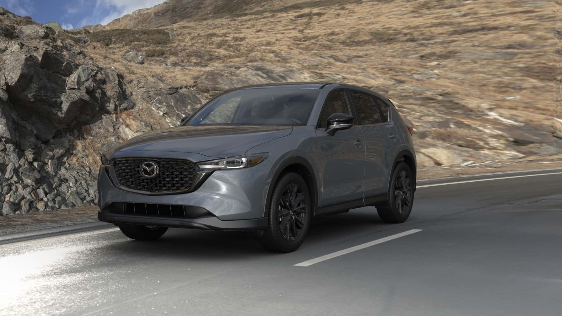 2023 Mazda CX-5 2.5 S Carbon Edition Polymetal Gray Metallic | 495 Mazda in Lowell MA