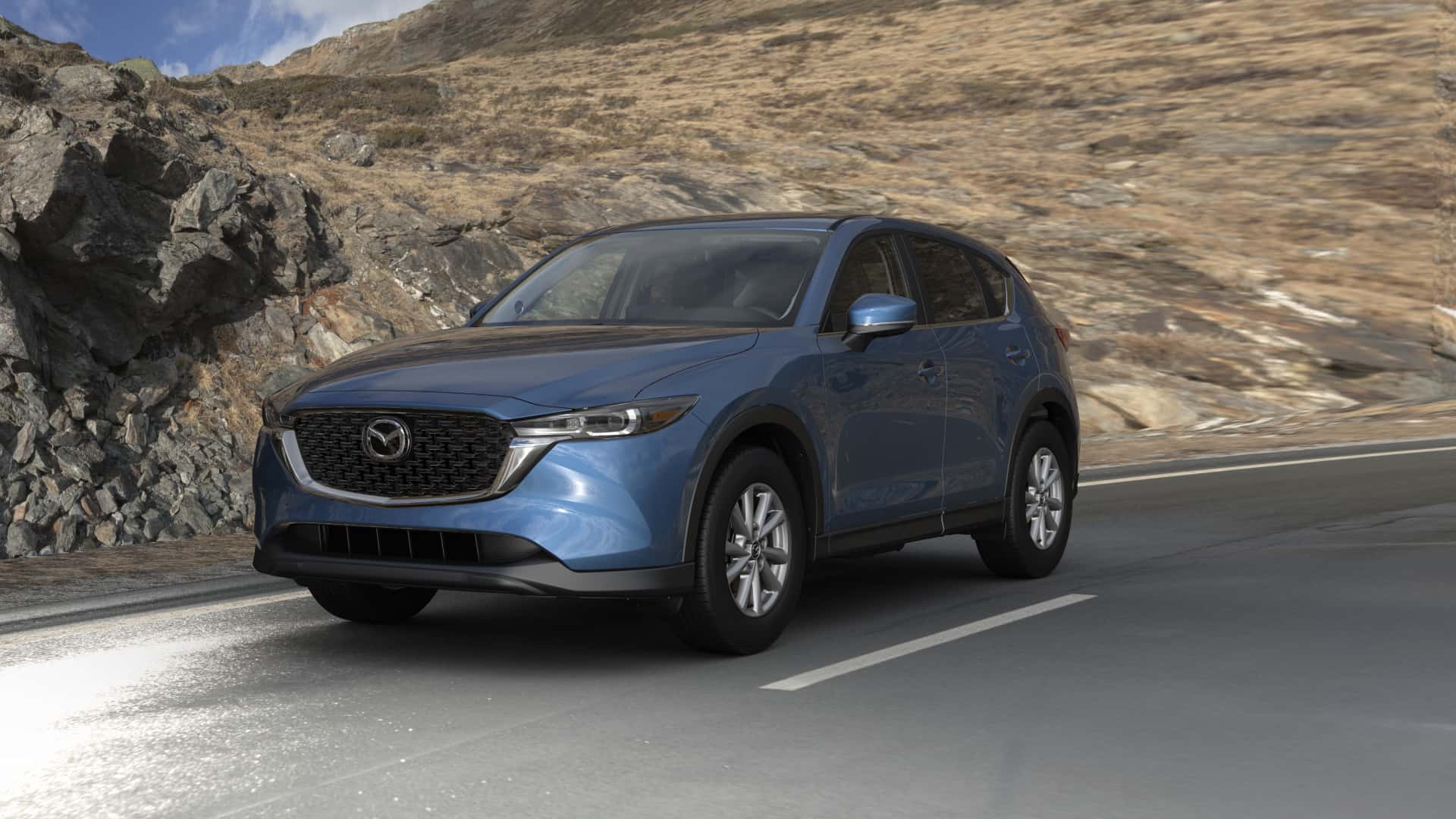 2023 Mazda CX-5 2.5 S Preferred Eternal Blue Mica | 495 Mazda in Lowell MA
