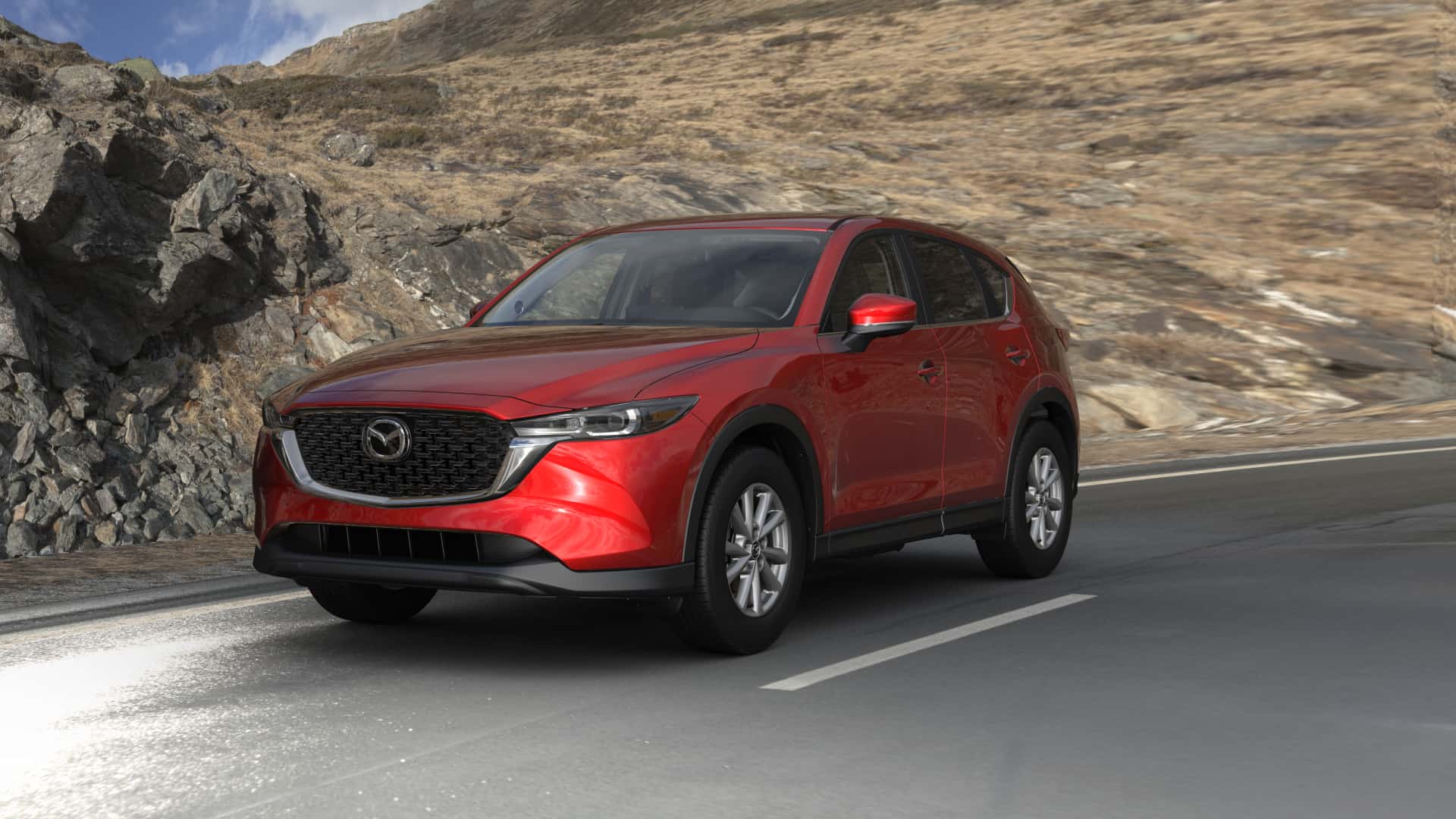 2023 Mazda CX-5 2.5 S Preferred Soul Red Crystal Metallic | 495 Mazda in Lowell MA