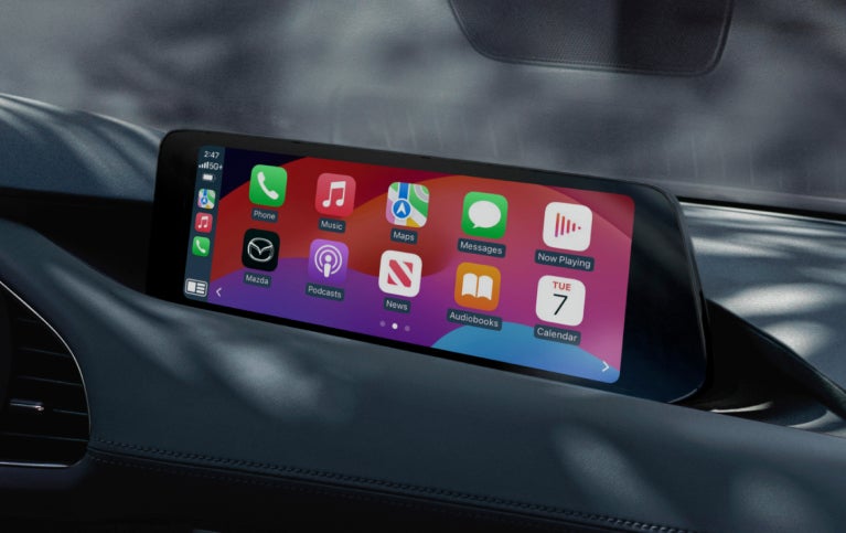 2025 Mazda 3 Sedan -Apple CarPlay Integration Feature | 495 Mazda in Lowell MA